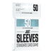 50pc Just Sleeves Standard Clear Gamegenic Card Game 63.5mm x 89mm
