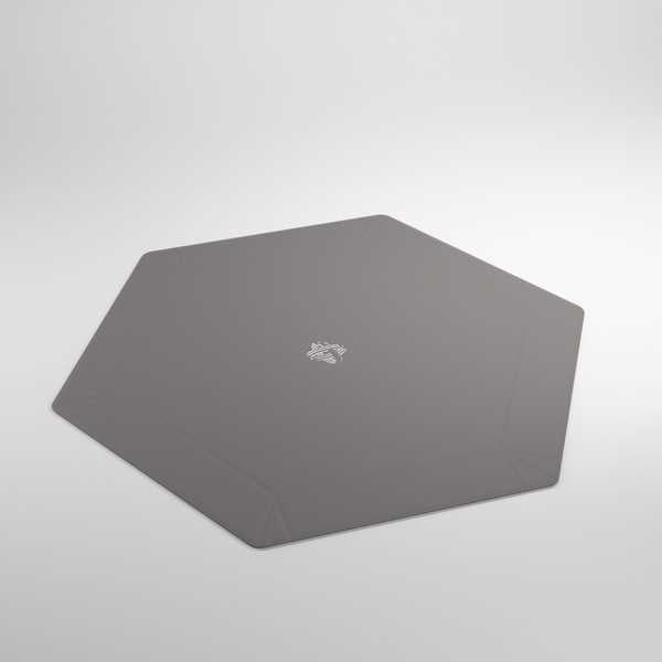 Black/Gray Magnetic Hexagonal Dice Tray - Gamegenic