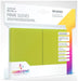 Prime Lime Card Sleeves (66mm x 91mm) (100 Sleeves Per Pack) - Gamegenic