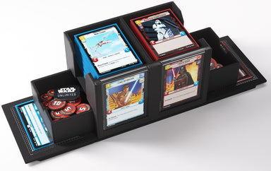 Black Double - Star Wars Unlimited Double Deck Pod - Gamegenic