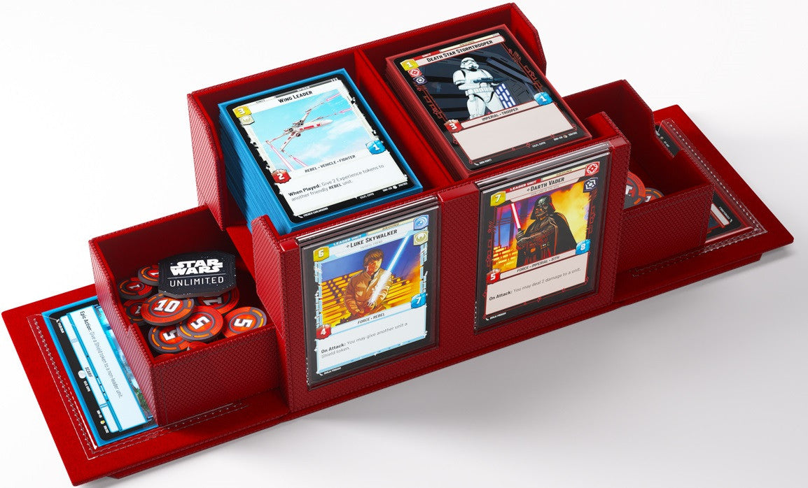 Red Double - Star Wars Unlimited Double Deck Pod - Gamegenic