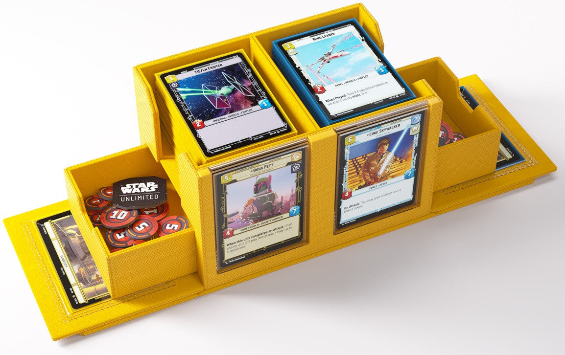 Yellow Double - Star Wars Unlimited Double Deck Pod - Gamegenic
