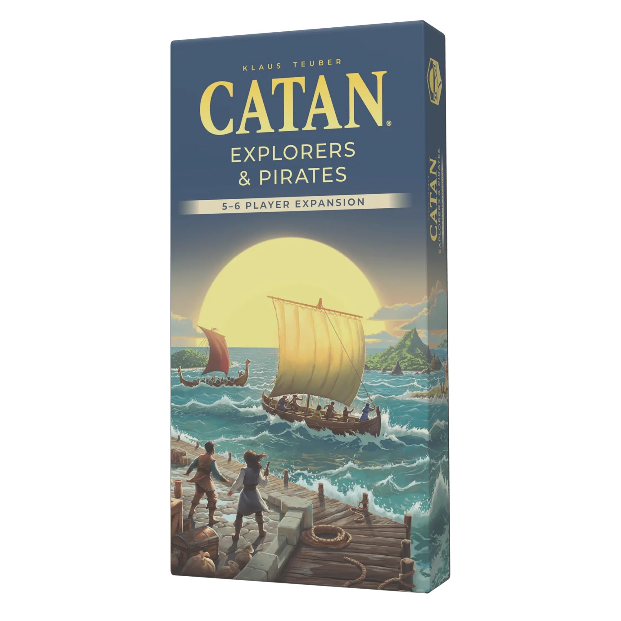 CATAN (6th Edition) - Explorers and Pirates 5-6 Player Expansion