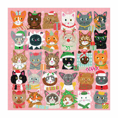 Festive Fur Balls Puzzle-500pc