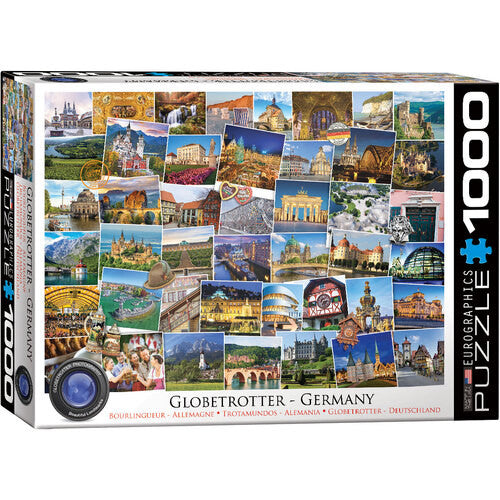 Globetrotter Germany 1000pc - Eurographics