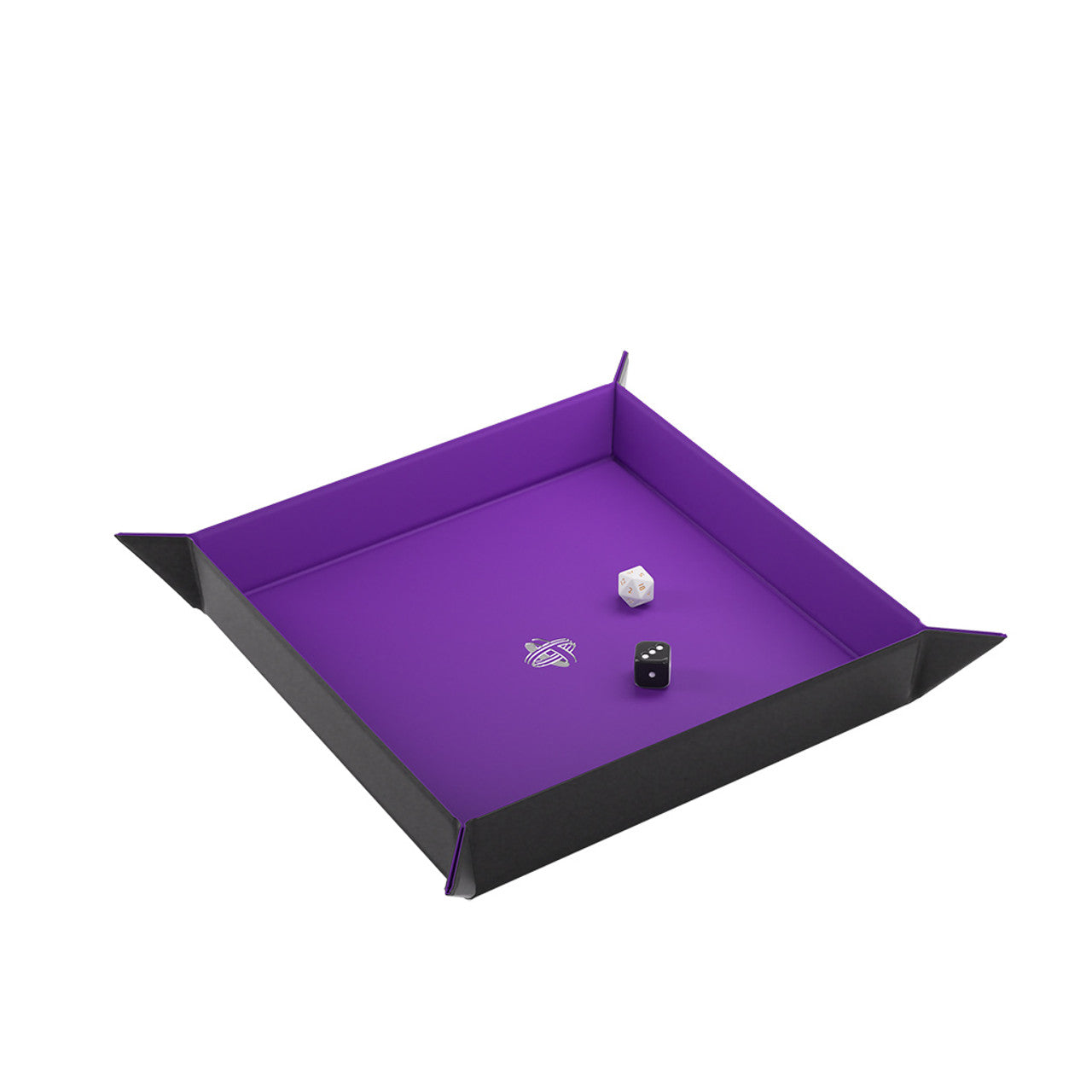 Black/Purple - Square Gamegenic Magnetic Dice Tray