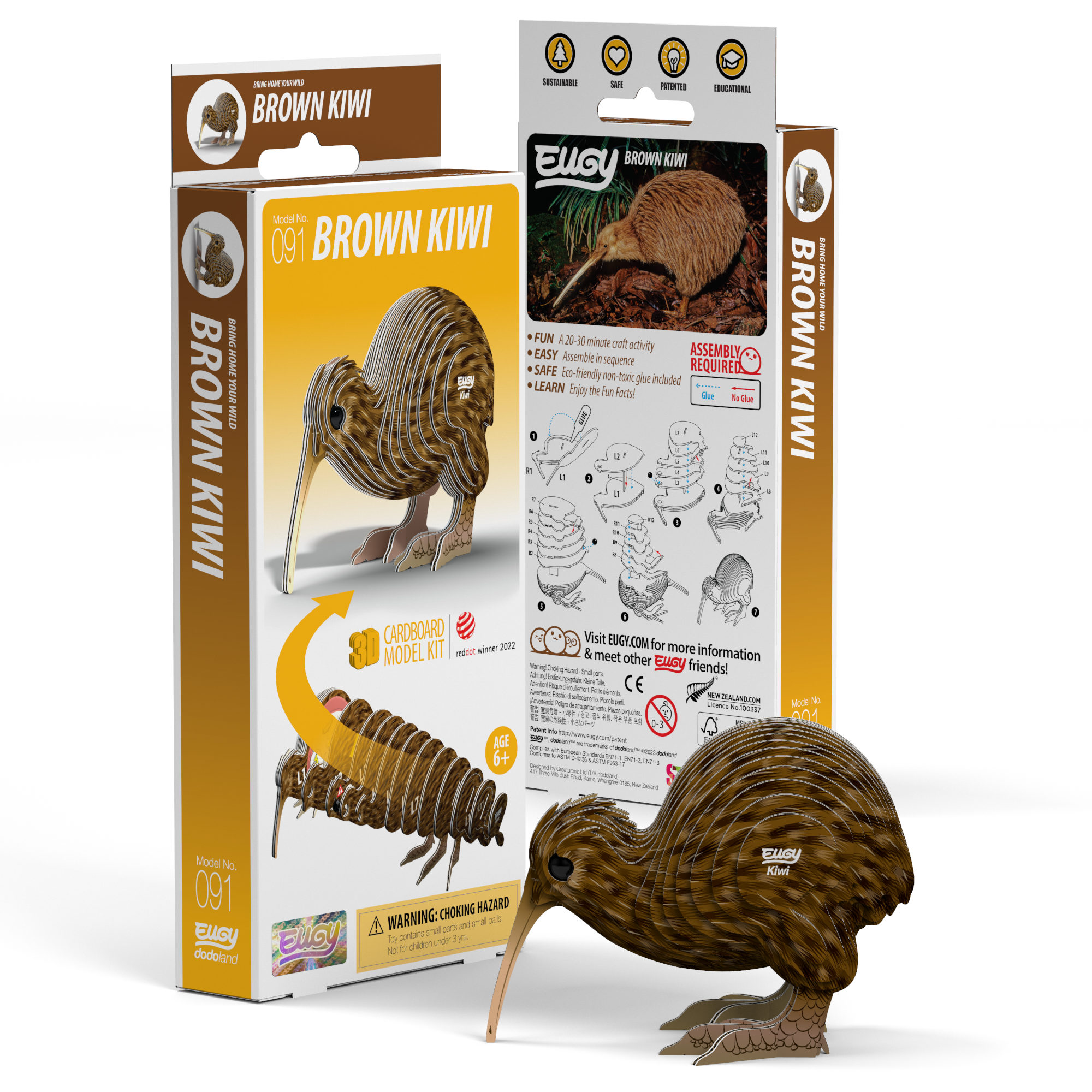 Brown Kiwi - Eugy