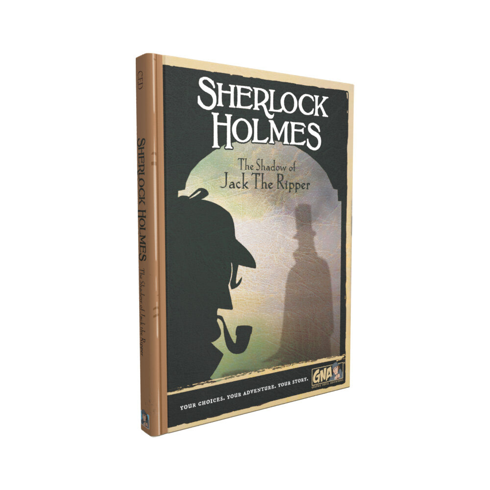 Sherlock Holmes The Shadow of Jack The Ripper - Graphic Novel Adventures