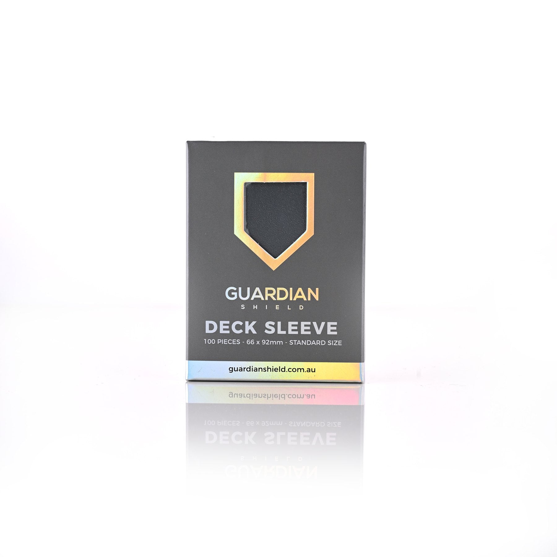 Deck Sleeves - Silver 100pk - GUARDIAN SHIELD