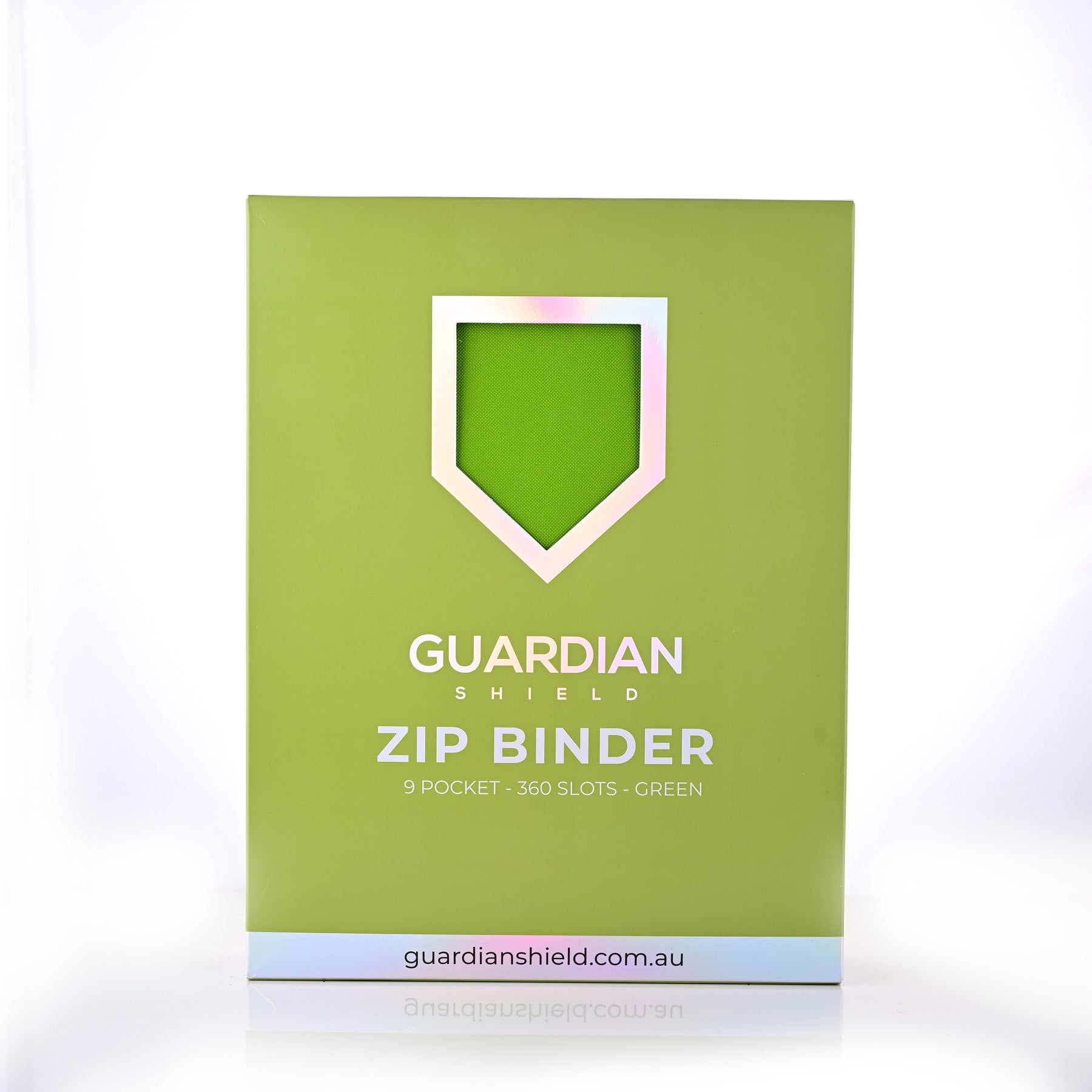 9 Pocket Binder Green - GUARDIAN SHIELD