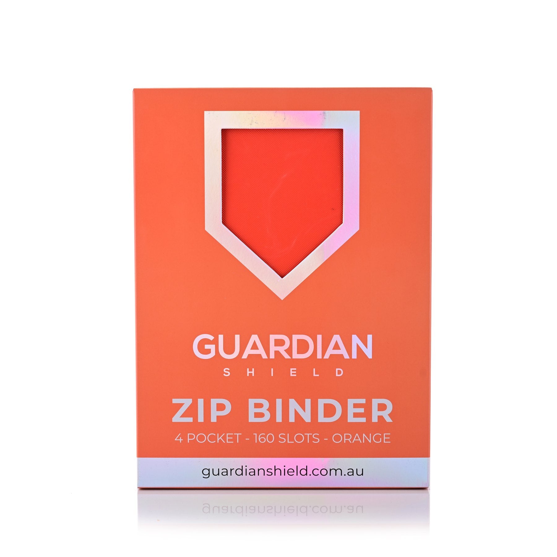 4 Pocket Binder Orange - GUARDIAN SHIELD