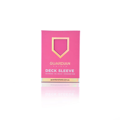 Deck Sleeves - Pink 100pk - GUARDIAN SHIELD