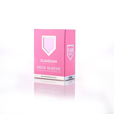 Deck Sleeves - Pink 100pk - GUARDIAN SHIELD