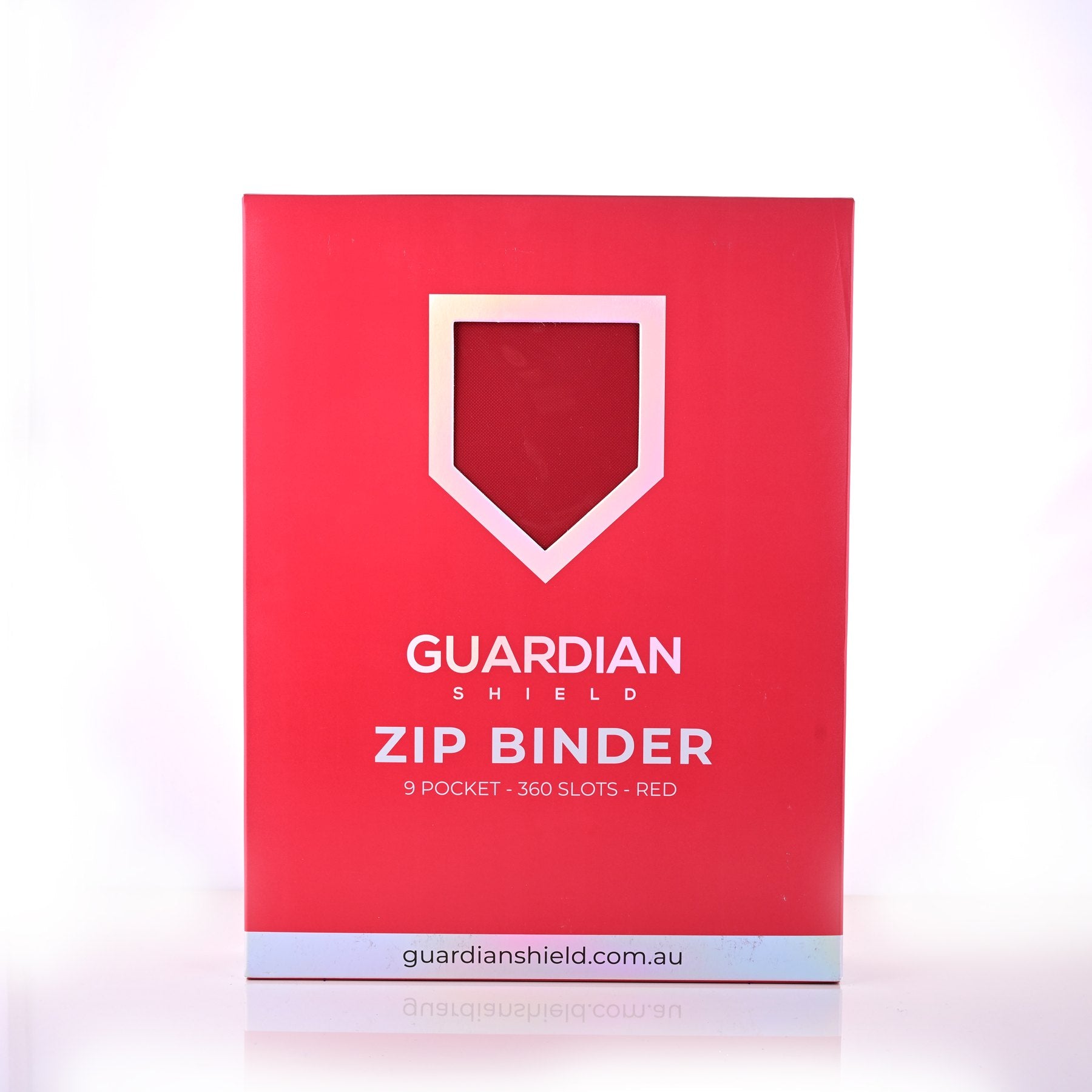 9 Pocket Binder Red - GUARDIAN SHIELD