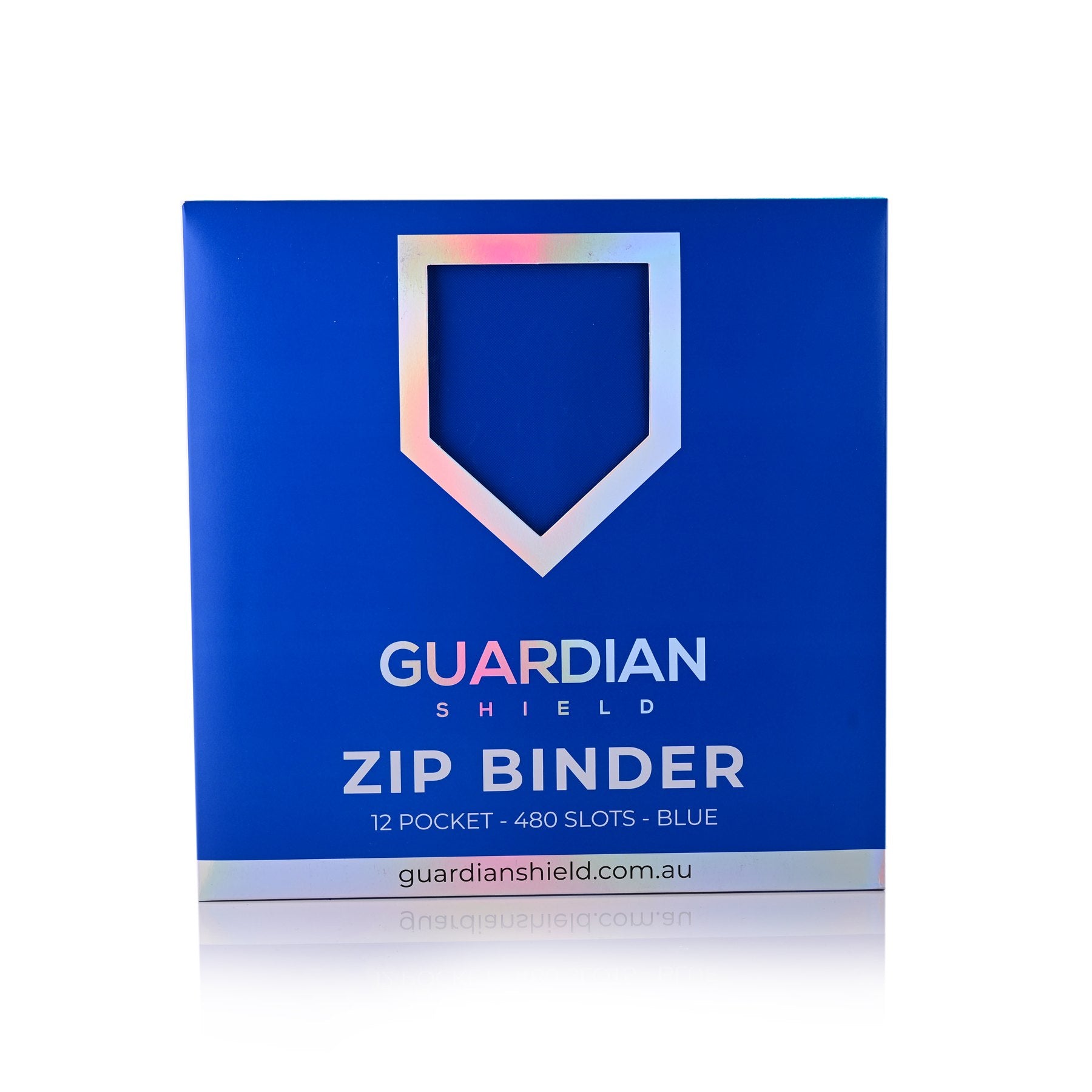 12 Pocket Binder Blue - GUARDIAN SHIELD