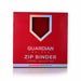 12 Pocket Binder Red - GUARDIAN SHIELD