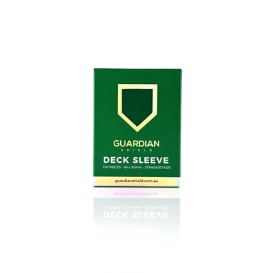 Deck Sleeves - Green 100pk - GUARDIAN SHIELD