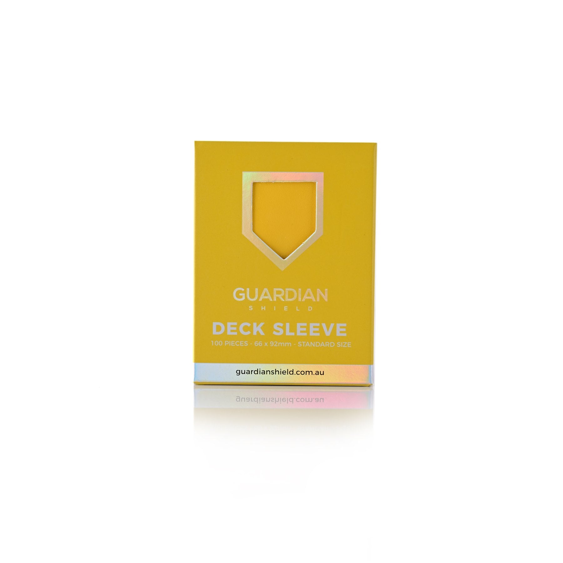 Deck Sleeves - Yellow 100pk - GUARDIAN SHIELD