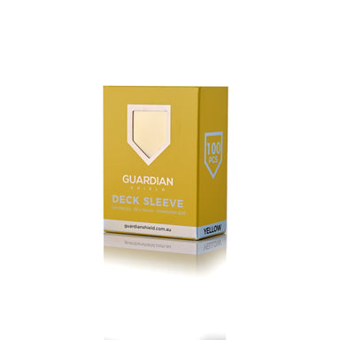 Deck Sleeves - Yellow 100pk - GUARDIAN SHIELD