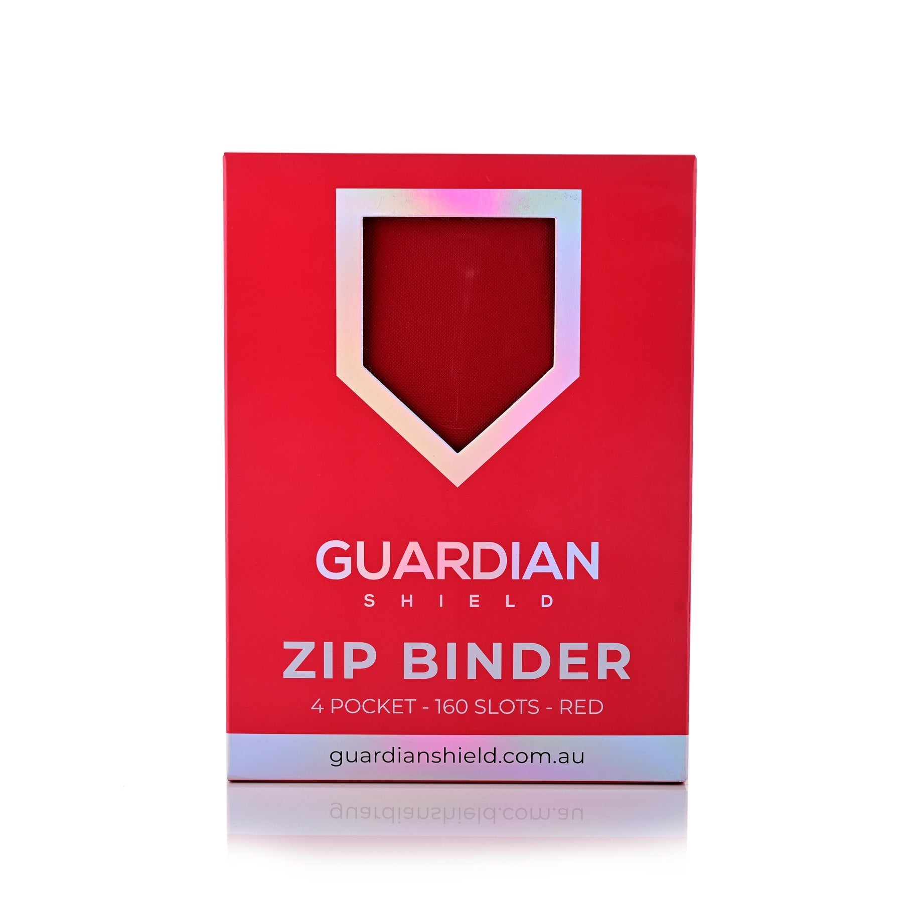 4 Pocket Binder Red - GUARDIAN SHIELD