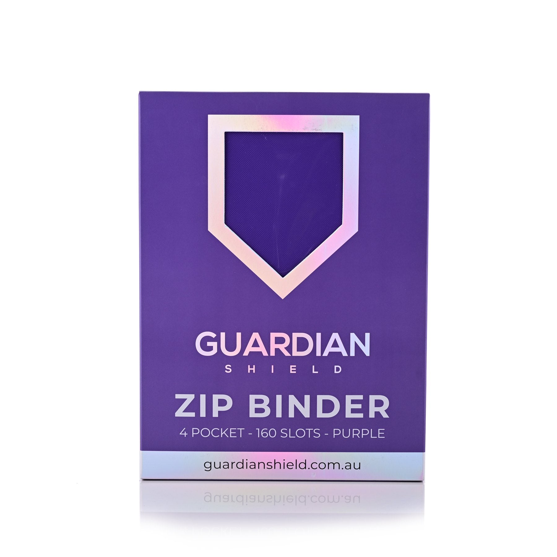 4 Pocket Binder Purple - GUARDIAN SHIELD