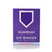 4 Pocket Binder Purple - GUARDIAN SHIELD