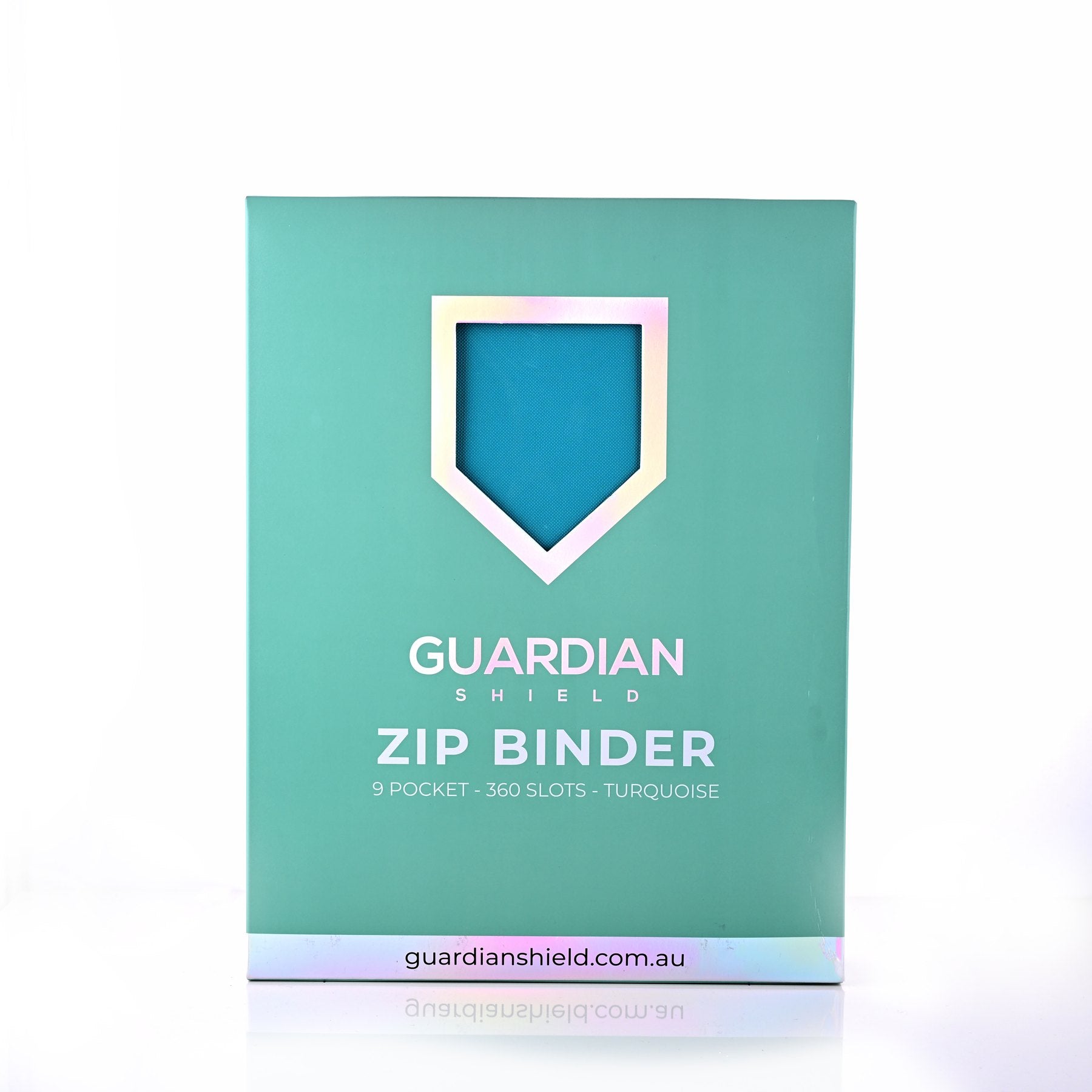 9 Pocket Binder Turquoise - GUARDIAN SHIELD