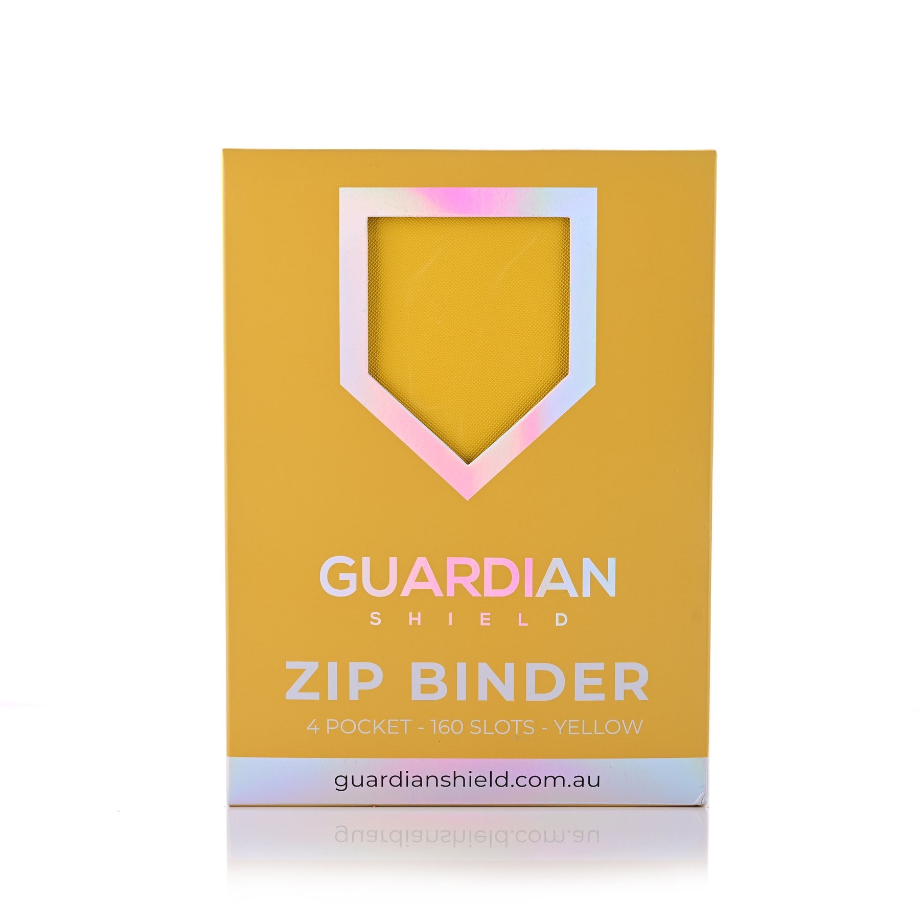 4 Pocket Binder Yellow - GUARDIAN SHIELD