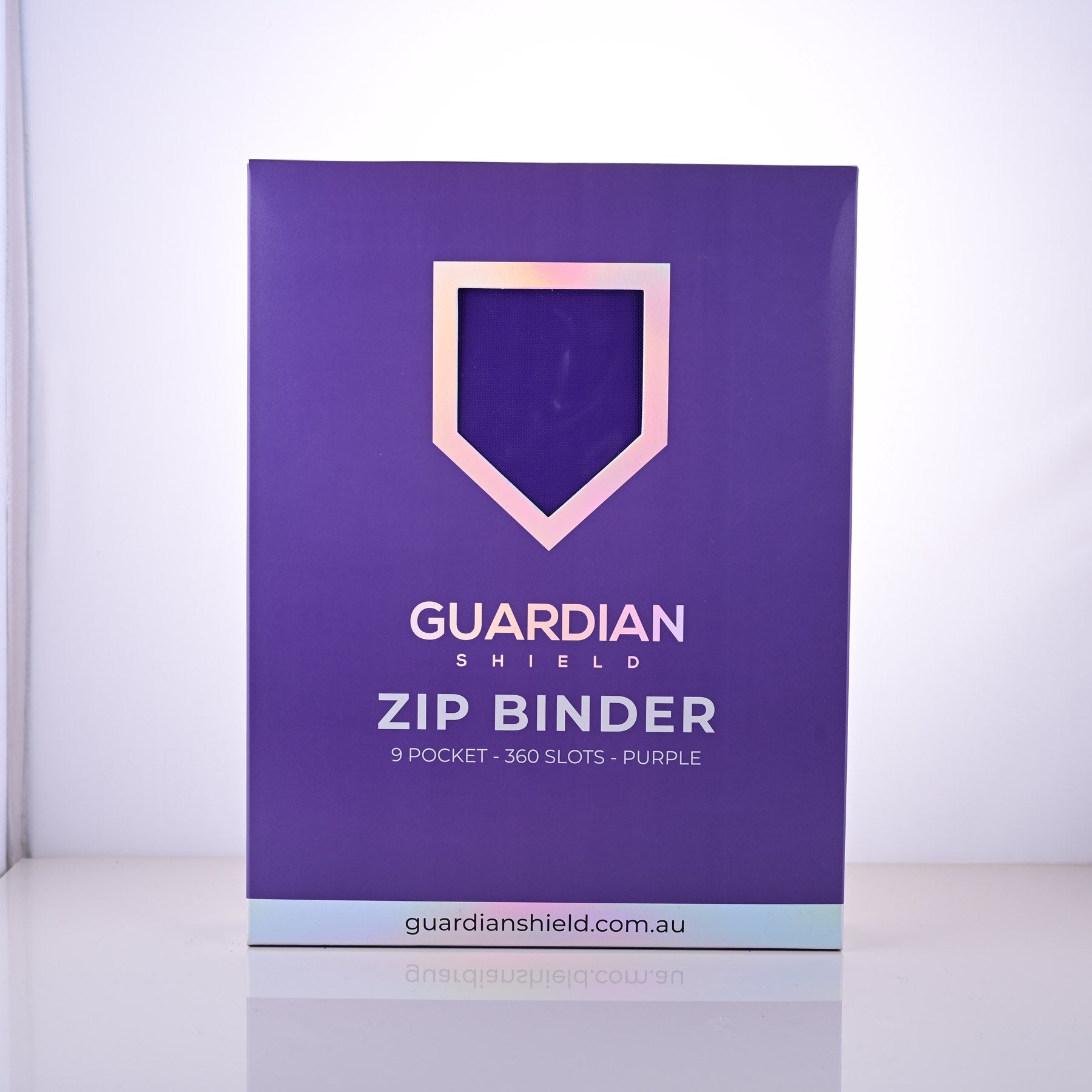 9 Pocket Binder Purple - GUARDIAN SHIELD