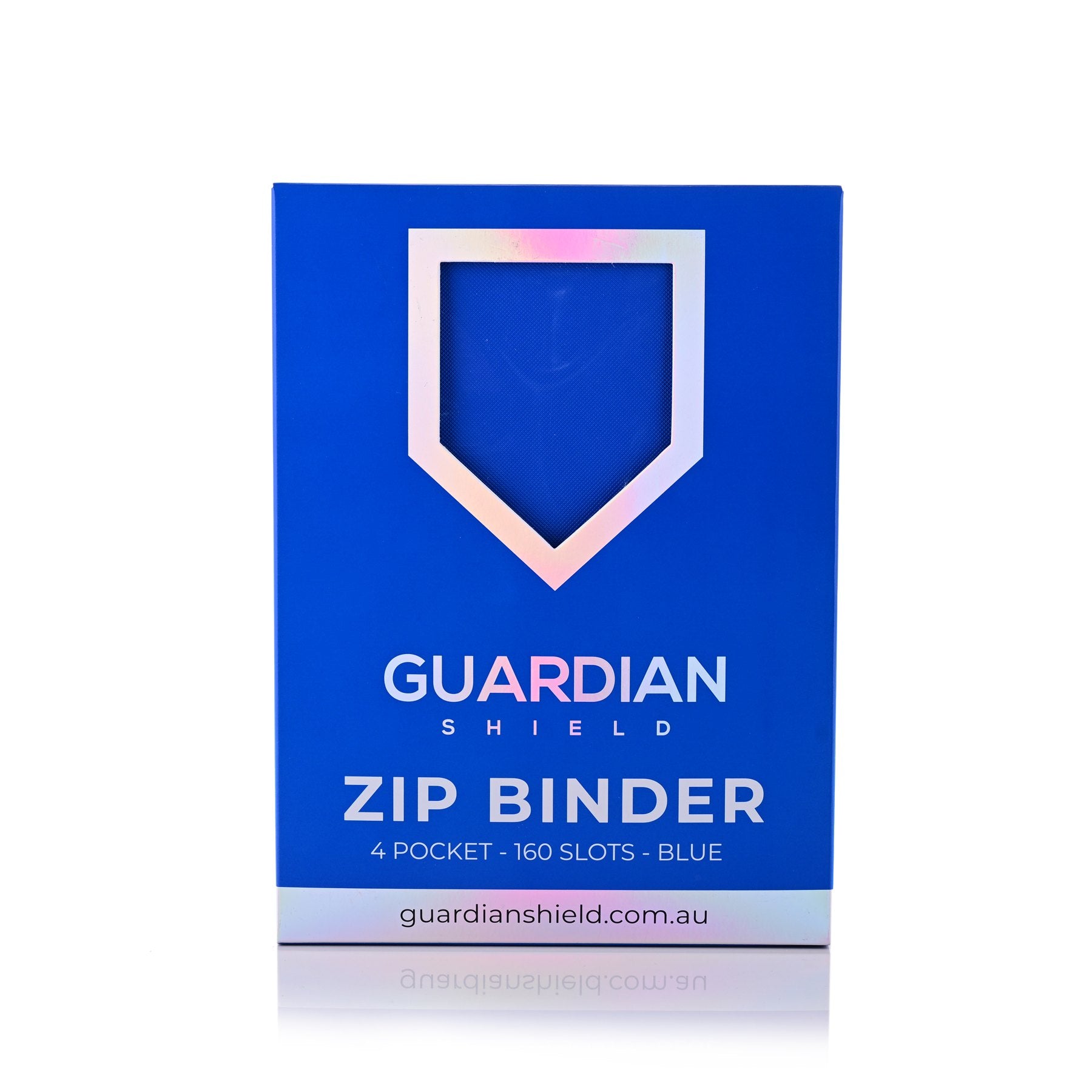 4 Pocket Binder Blue - GUARDIAN SHIELD