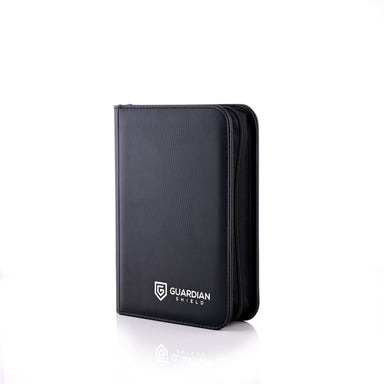 4 Pocket Binder Black - GUARDIAN SHIELD