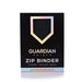 4 Pocket Binder Black - GUARDIAN SHIELD