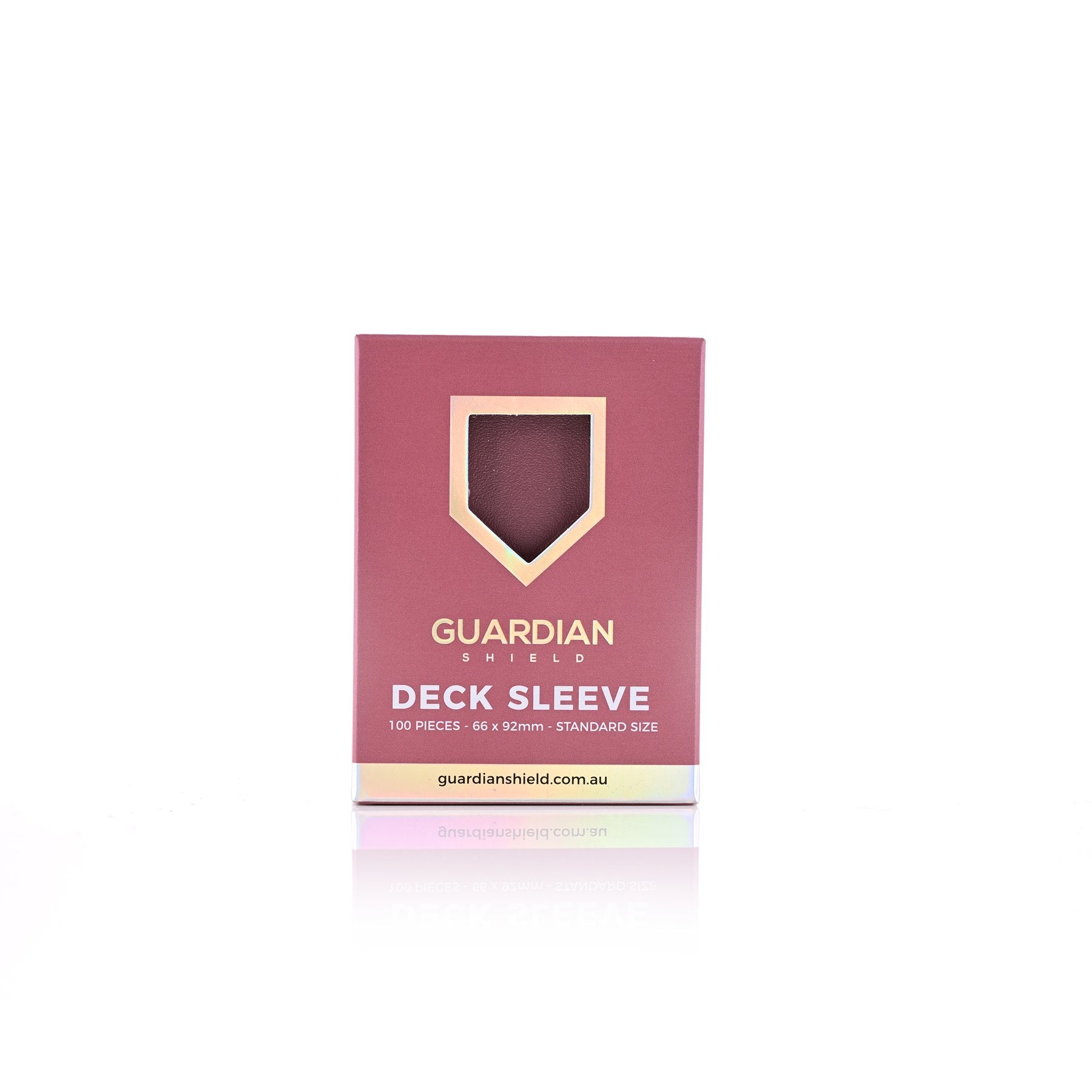 Deck Sleeves - Rose Gold 100pk - GUARDIAN SHIELD