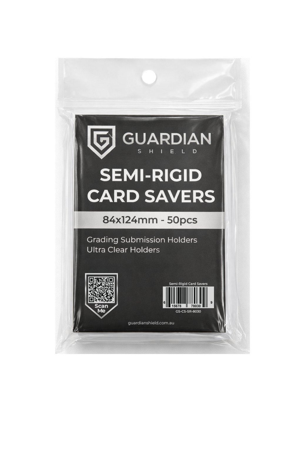Semi-Rigid Card Savers Storage 50pk - GUARDIAN SHIELD