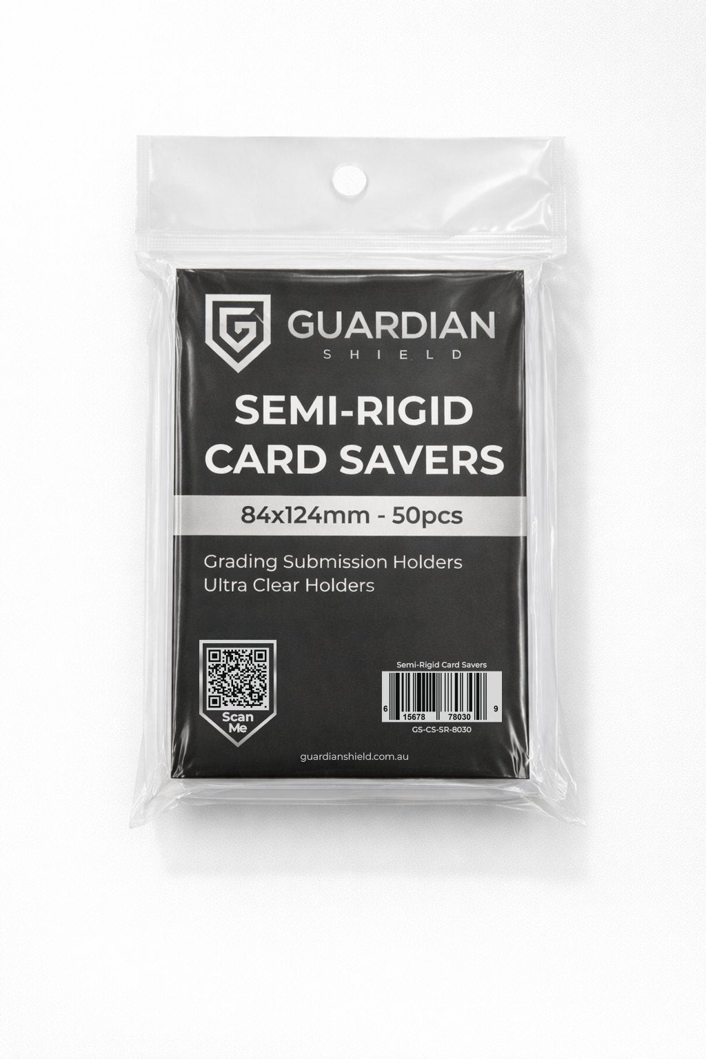 Semi-Rigid Card Savers Storage 50pk - GUARDIAN SHIELD