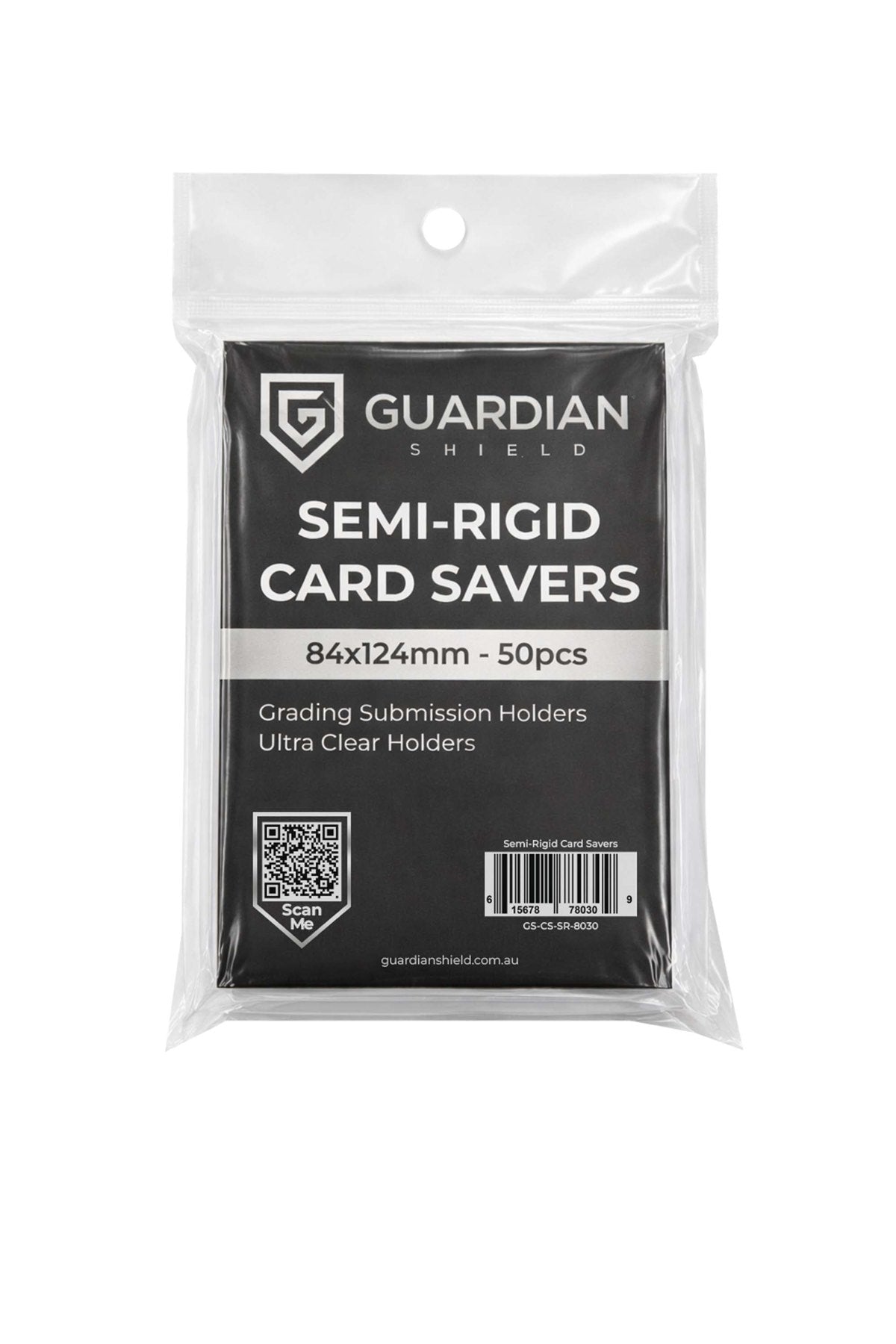 Semi-Rigid Card Savers Storage 50pk - GUARDIAN SHIELD