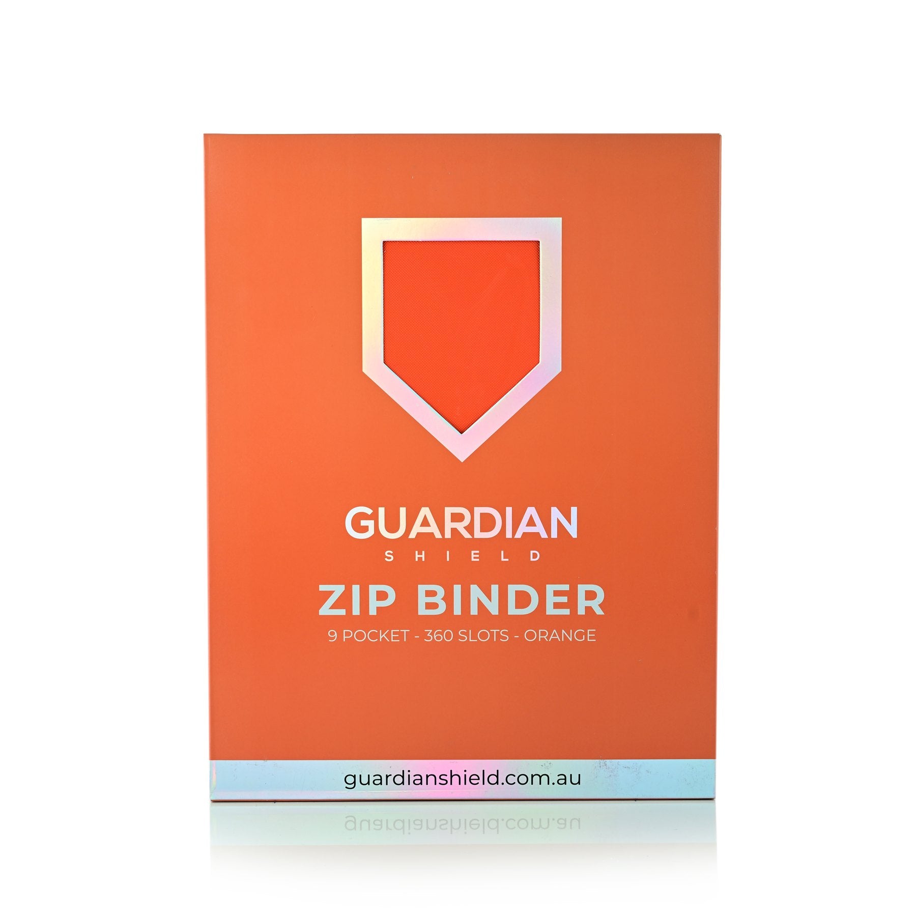 9 Pocket Binder Orange - GUARDIAN SHIELD