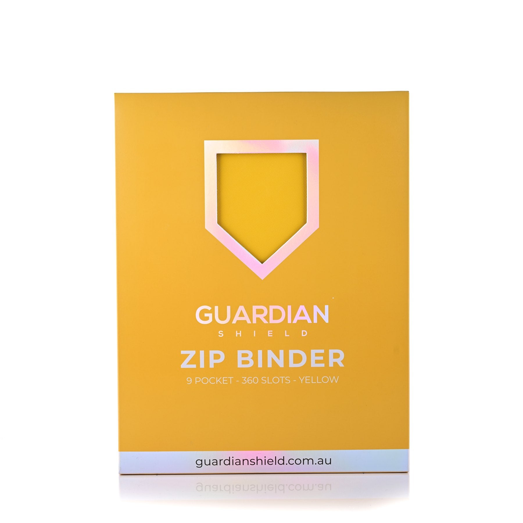 9 Pocket Binder Yellow - GUARDIAN SHIELD