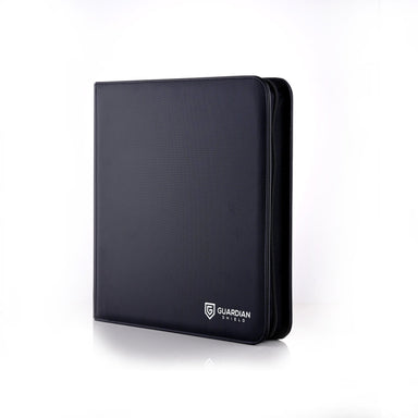 12 Pocket Binder Black - GUARDIAN SHIELD