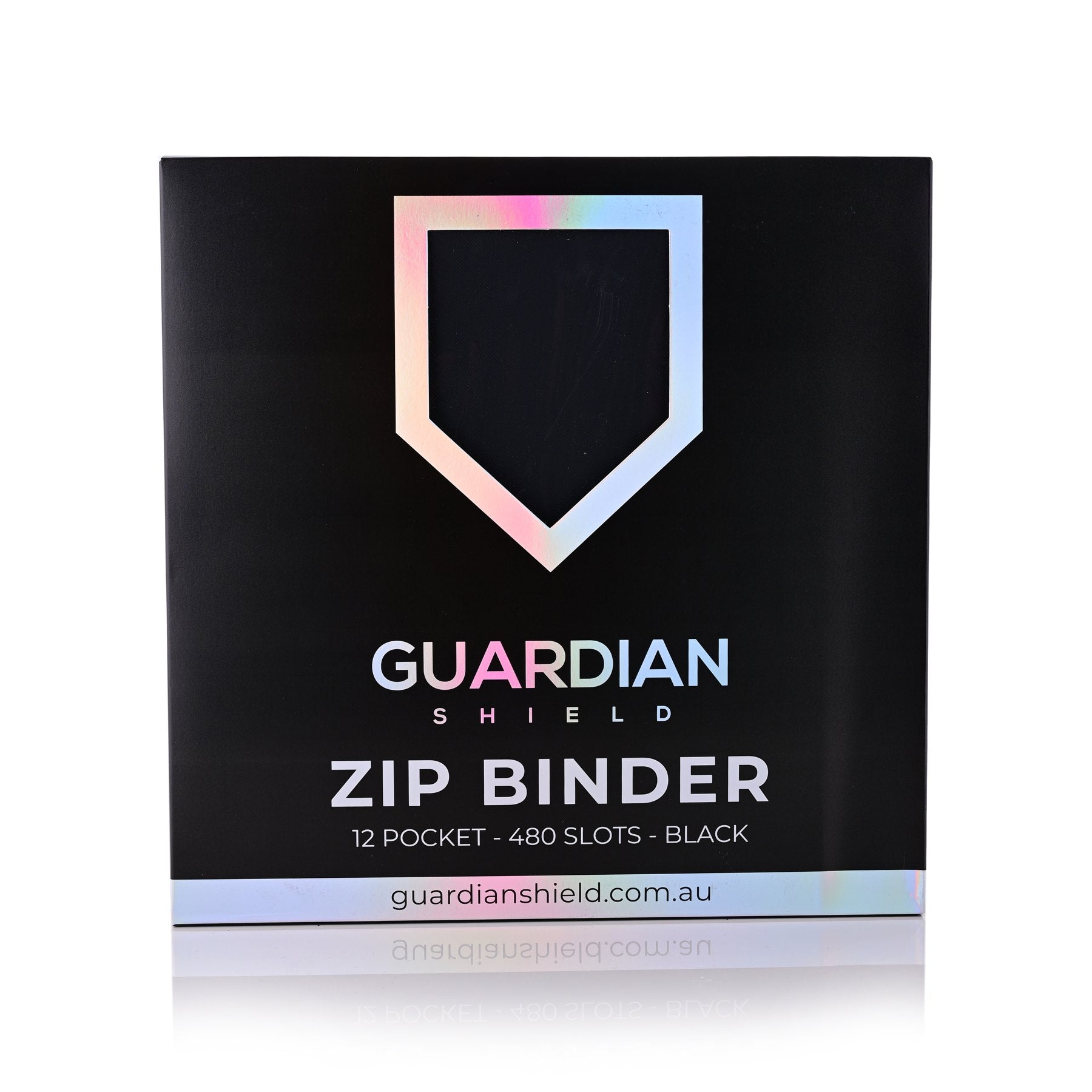 12 Pocket Binder Black - GUARDIAN SHIELD