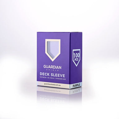 Deck Sleeves - Purple 100pk - GUARDIAN SHIELD