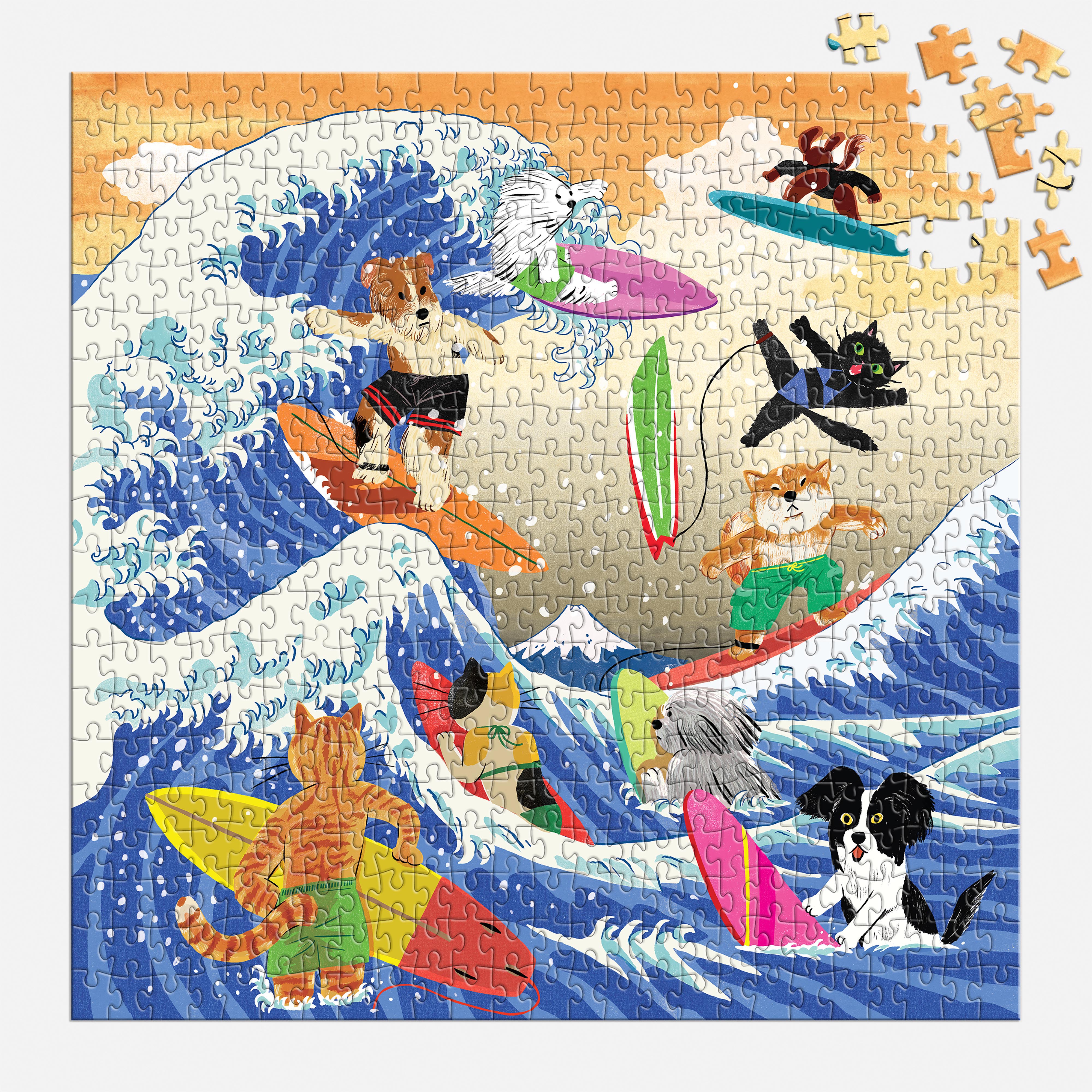 The Great Surf- 500pc Galison