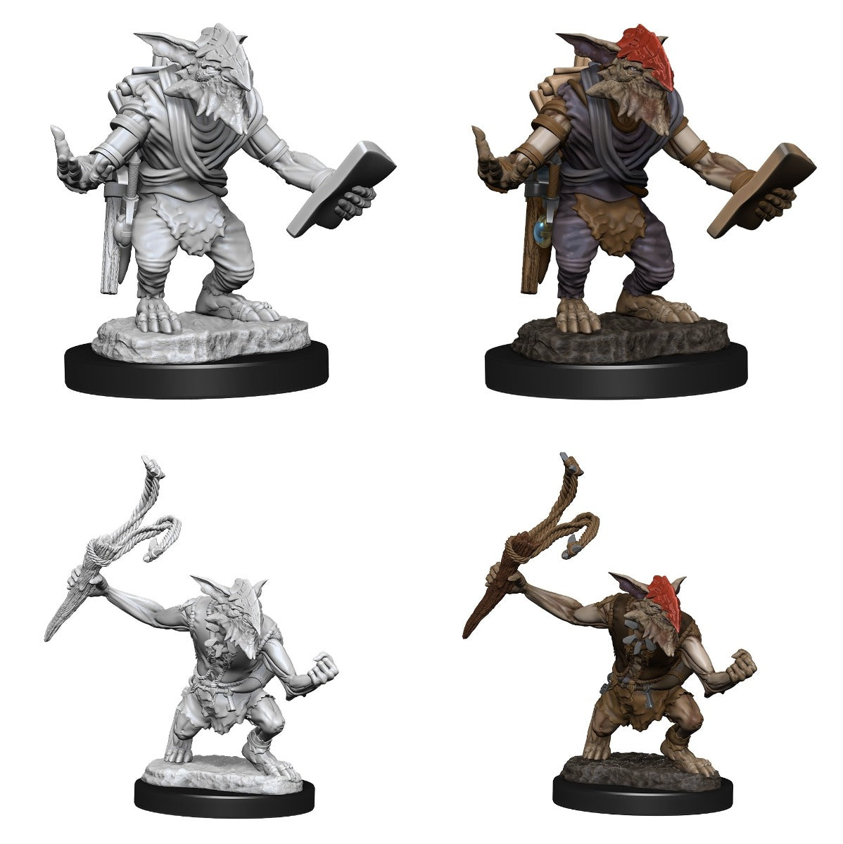 Goblin Guide & Goblin Bushwhacker - Magic the Gathering Unpainted Miniatures
