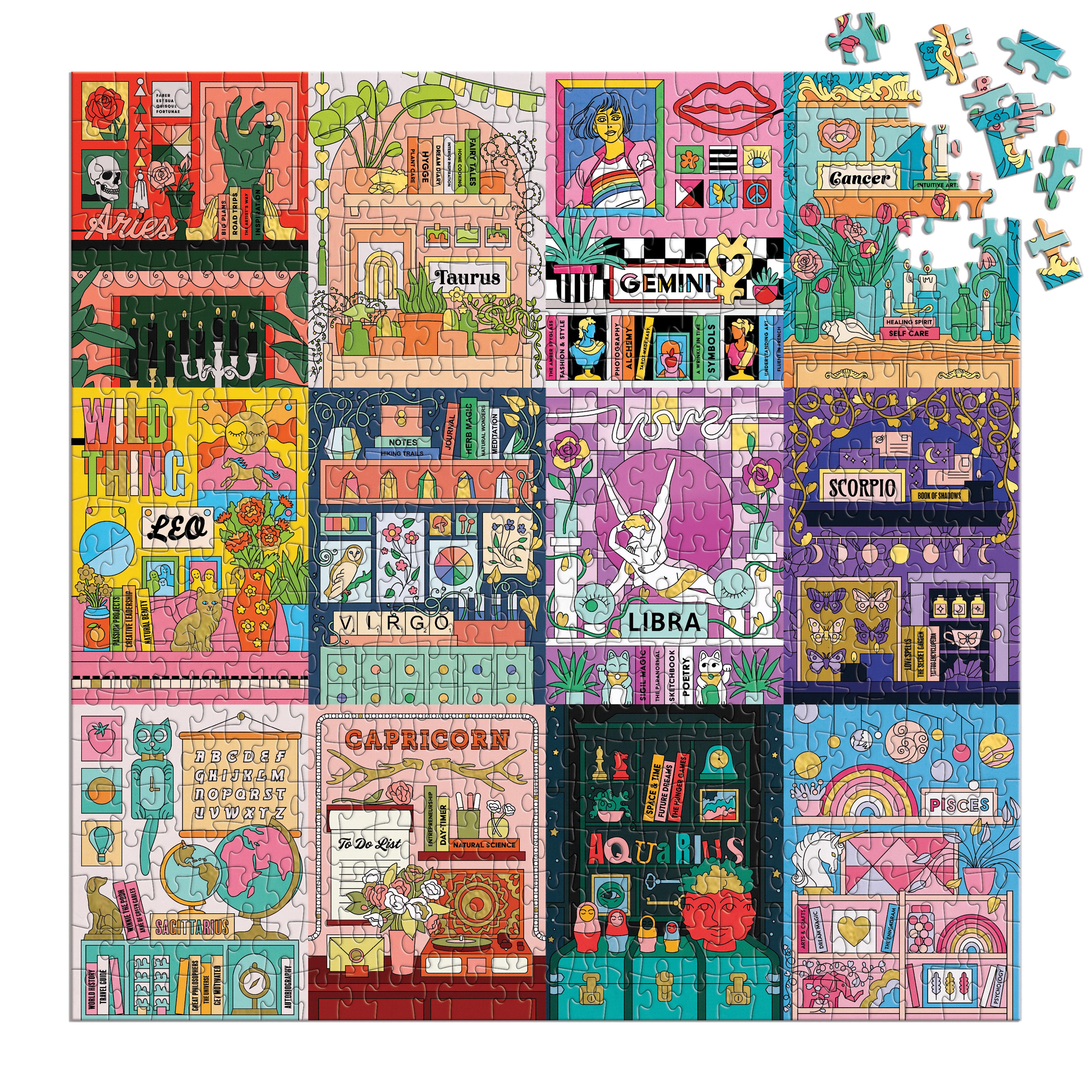 House of Astrology Foil - 500pc Galison