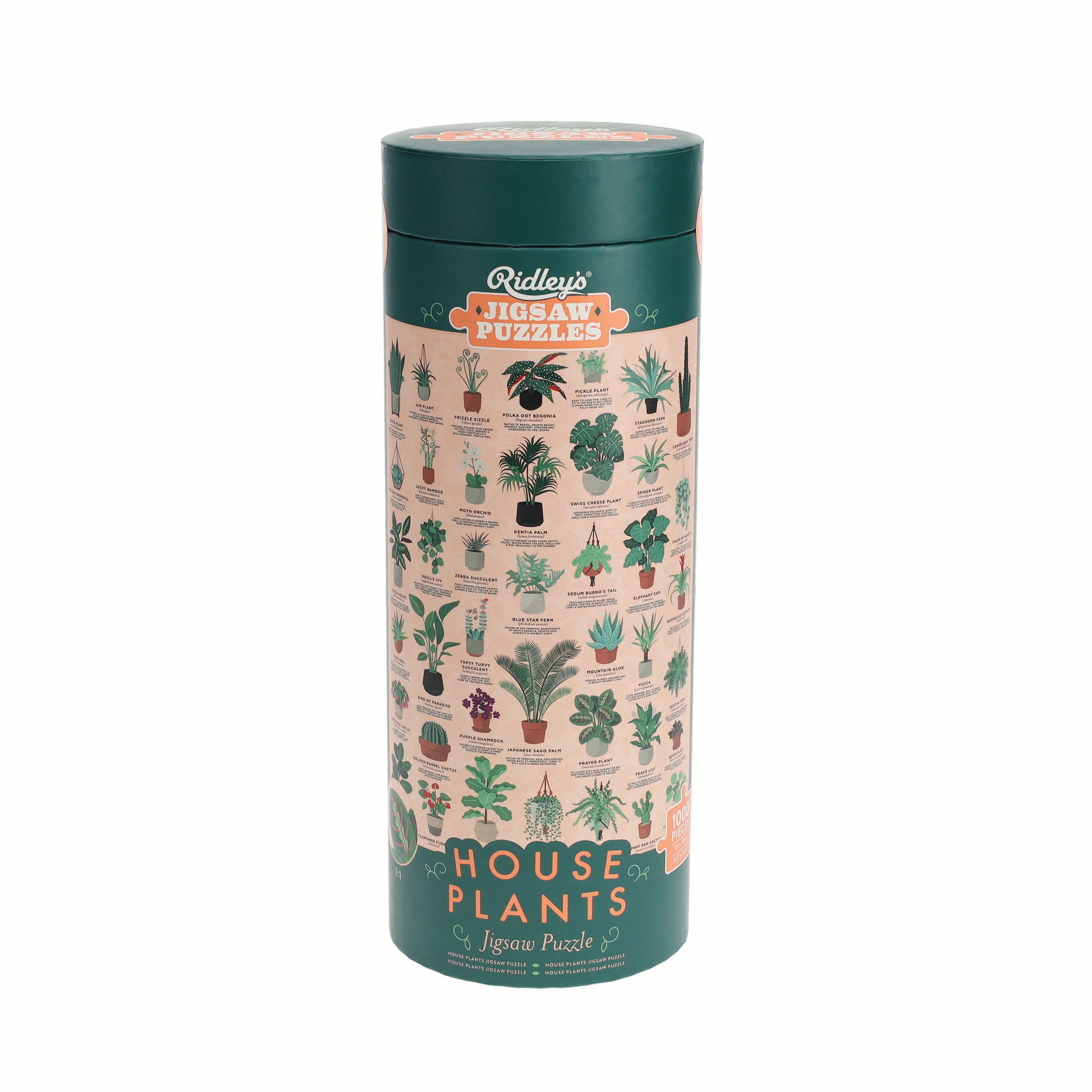 House of Plants 1000 Piece Jigsaw Puzzle - Ridley's