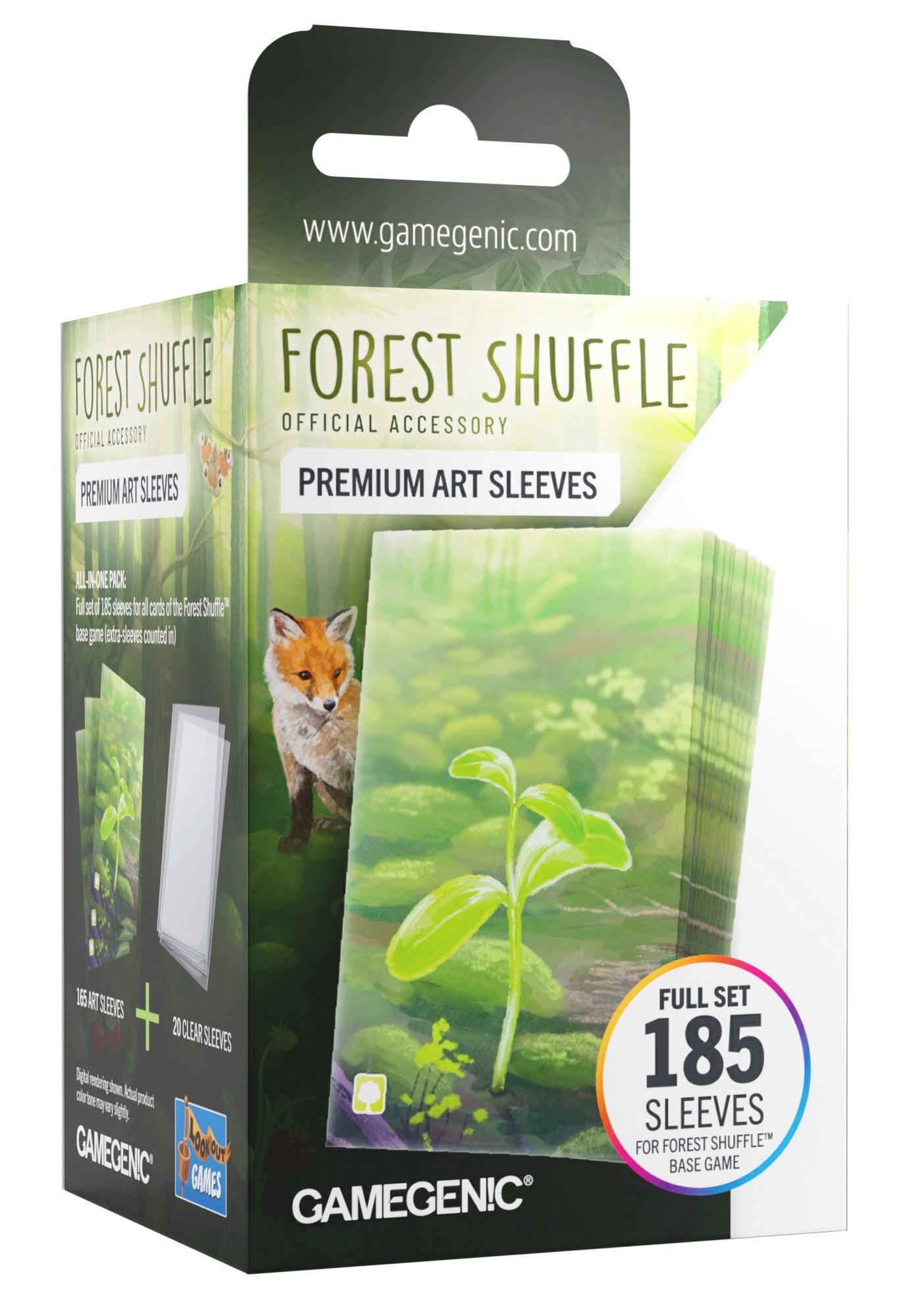 Gamegenic Forest Shuffle - Art Sleeves (59 x 91 mm)