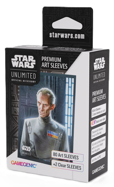 Star Wars Unlimited - Grand Moff Tarkin - Premium Art Sleeves Gamegenic  (66mm x 92 mm)