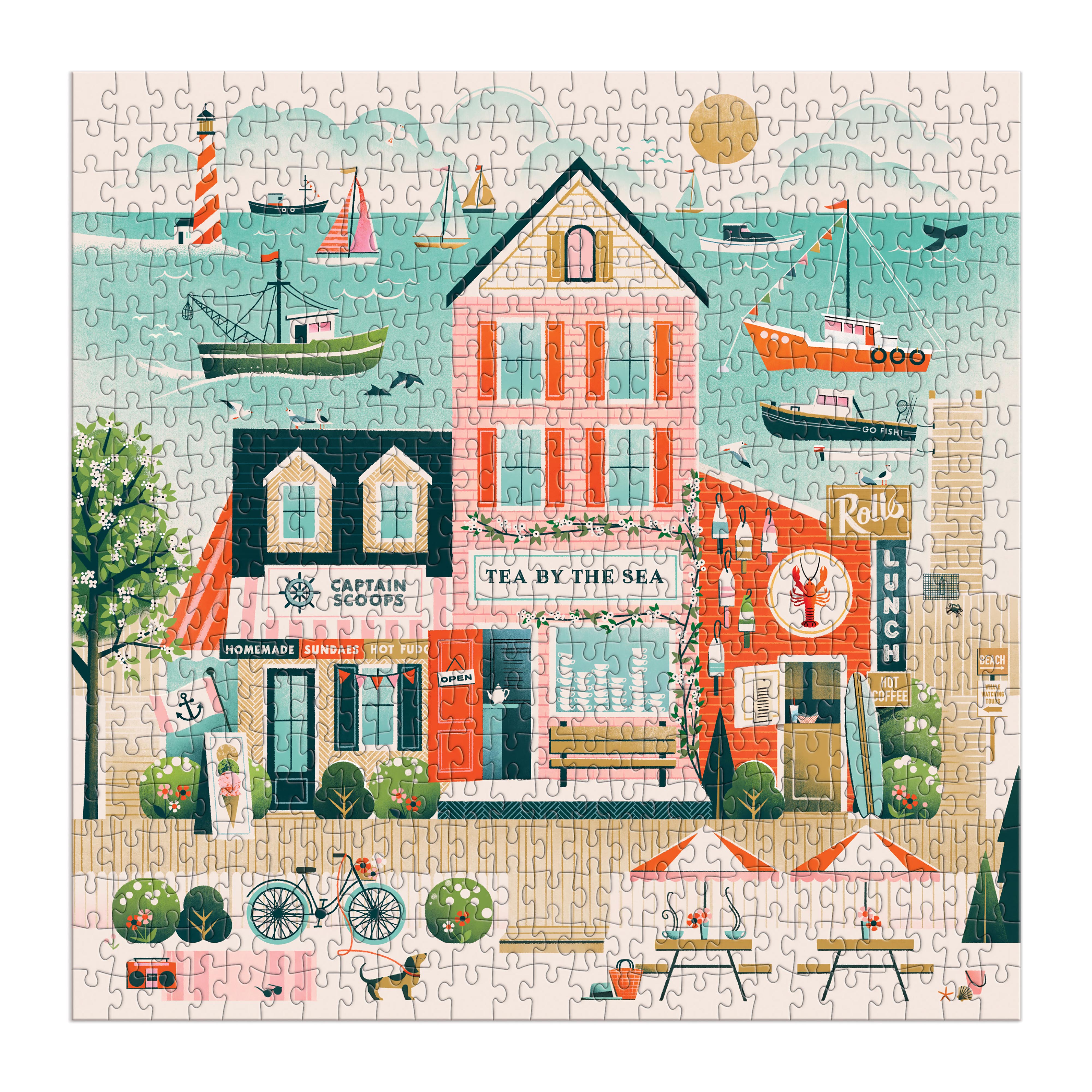Beside the Sea 500pc - Galison