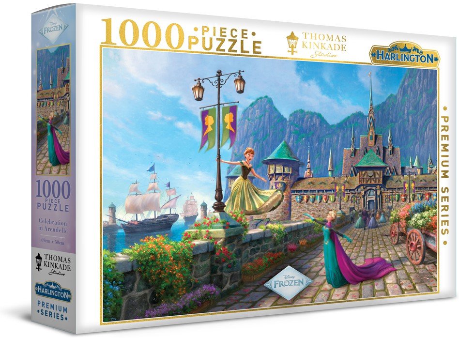 Frozen Celebrations 1000 pieces - Harlington Thomas Kinkade