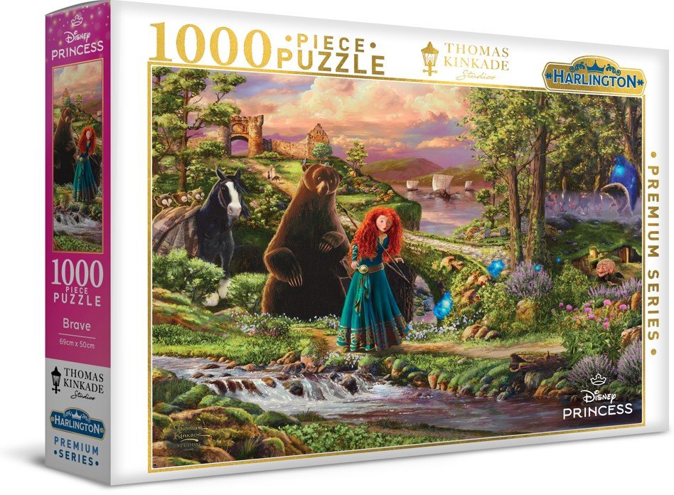 Brave 1000 pieces - Harlington Thomas Kinkade